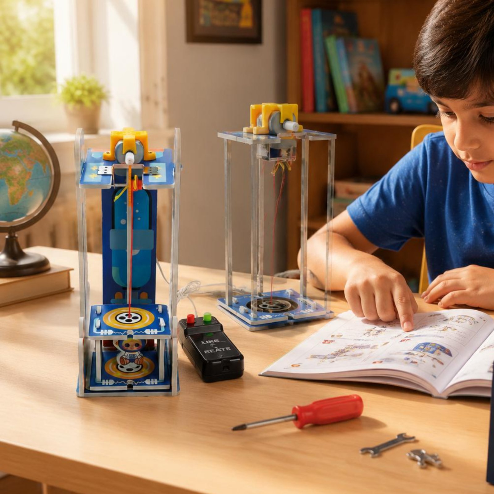 DIY Holz-Aufzug-Spielzeugmodel – Science Project Kit Bewertung und Preis
