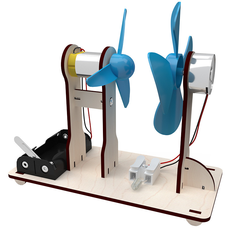 DIY windbetriebenes Generatorm – Science Project Kit Bewertung und Preis