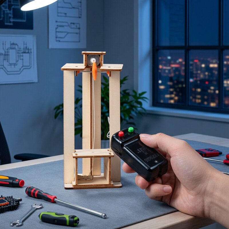 DIY Elektrisches Aufzug-Modell – Science Diy Model Bewertung und Preis