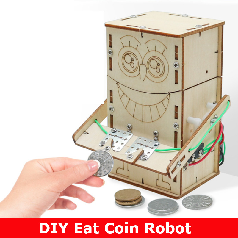 Elektrisch betriebener Eat-Mün – Science Diy Model Bewertung und Preis