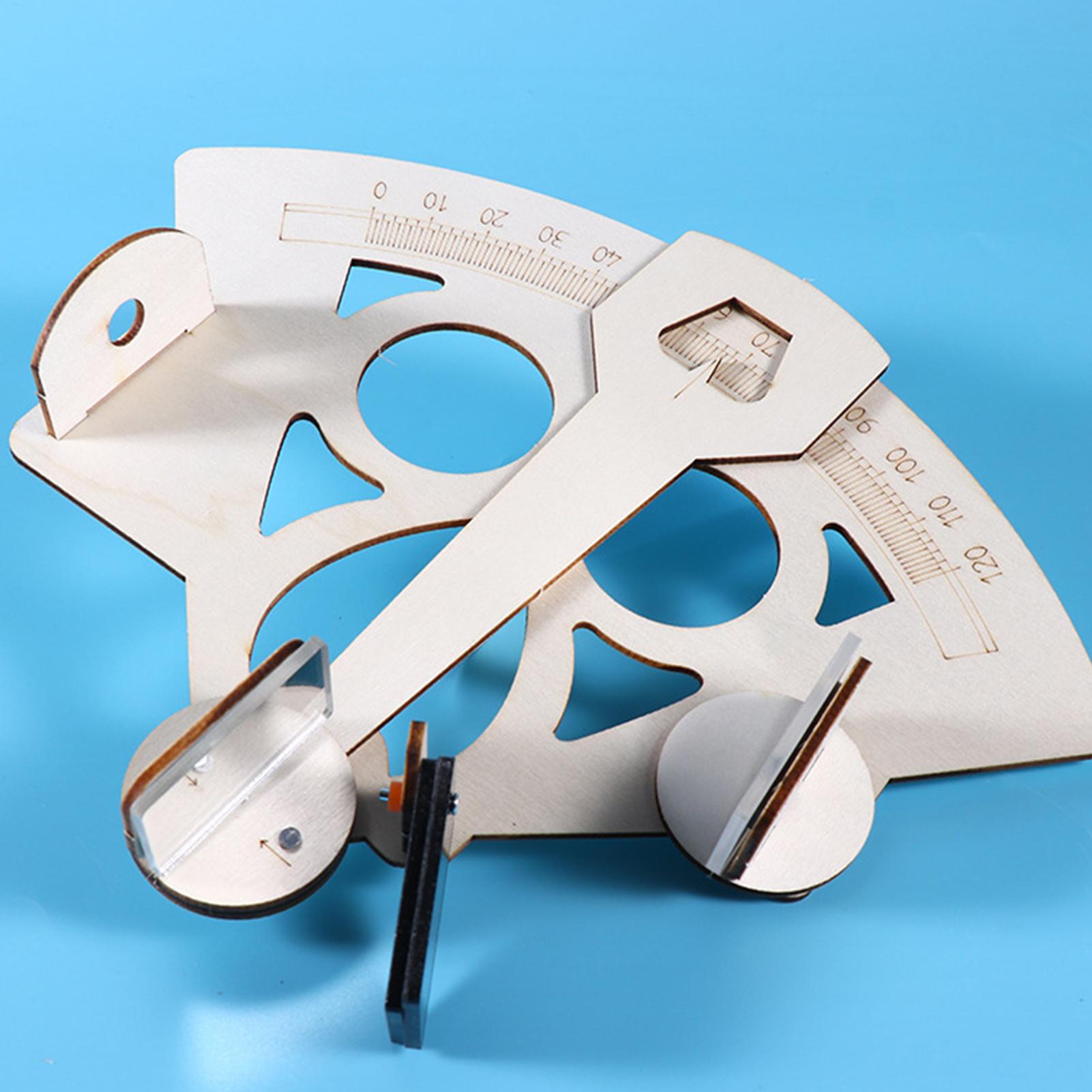 Hölzernes DIY Seemanns-Sextant – Science Project Kit Bewertung und Preis